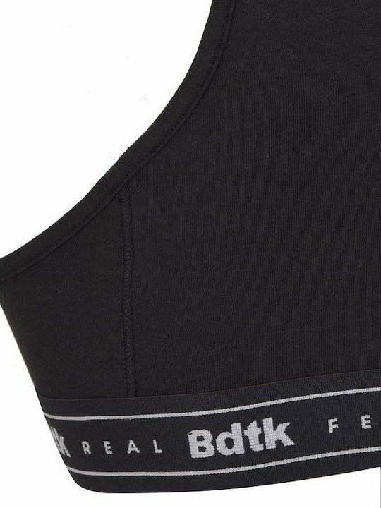 Women's Sports Bra without Padding Black