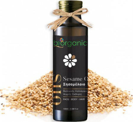 Biorganic Βιολογικό Σησαμέλαιο Ψυχρής Έκθλιψης 100ml