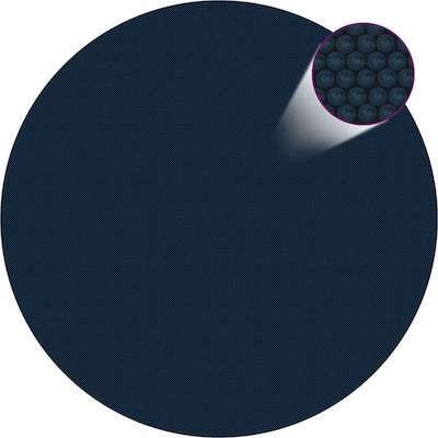 vidaXL Κάλυμμα Πισίνας Μαύρο/Μπλε 250 εκ. από Πολυαιθυλένιο