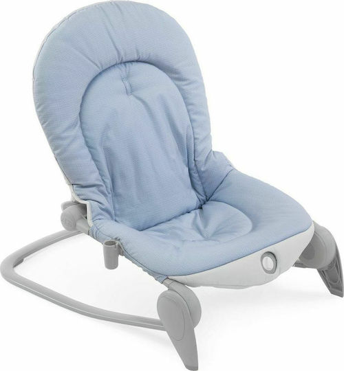 Chicco Manual Relax pentru Bebeluși Balloon cu Muzică Albastru aluminiu pentru Copil până la 18kg