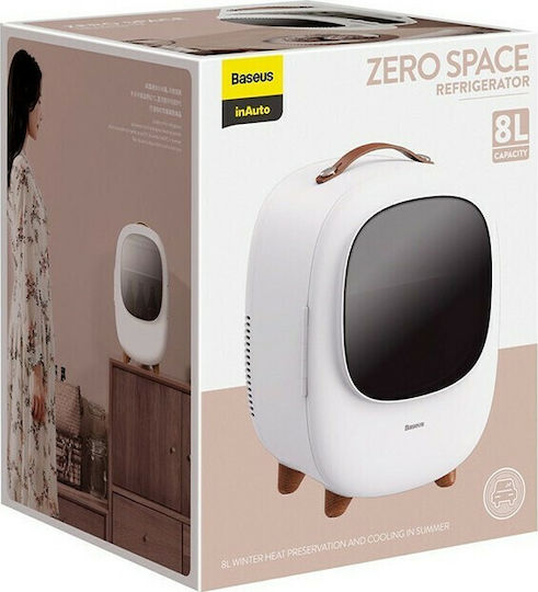 Baseus Zero Space Refrigerator Frigider portabil Electric 8lt 220V Alb CRBX01-A02