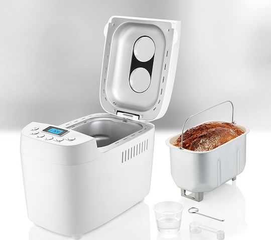 Unold Big Bread Maker 850W with Container Capacity 1500gr and 15 Baking Programs