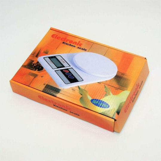 Factory SF-400 Digital Kitchen Scale up to 5kg White