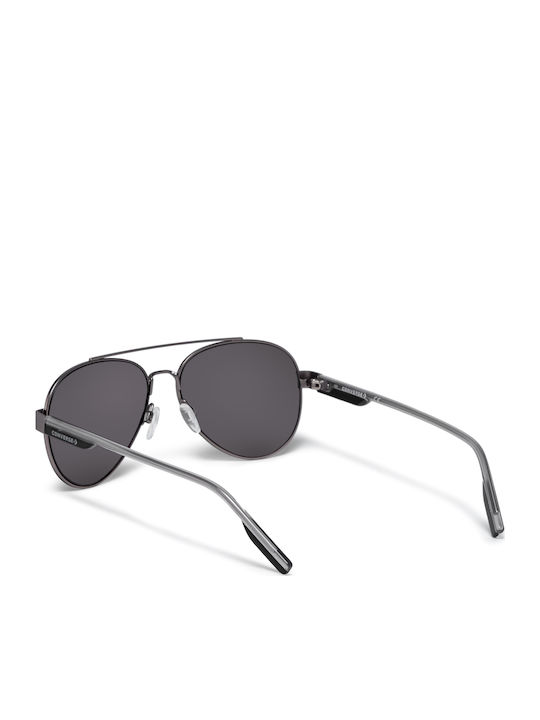 Converse Disrupt Men's Sunglasses with Black Metal Frame and Black Lens CV300S-001