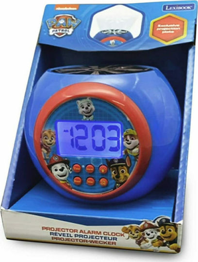 Lexibook Lexibook Kinderzimmer Dekorationsaccessoires Tastaturen Schreibtischuhr Paw Patrol Blau