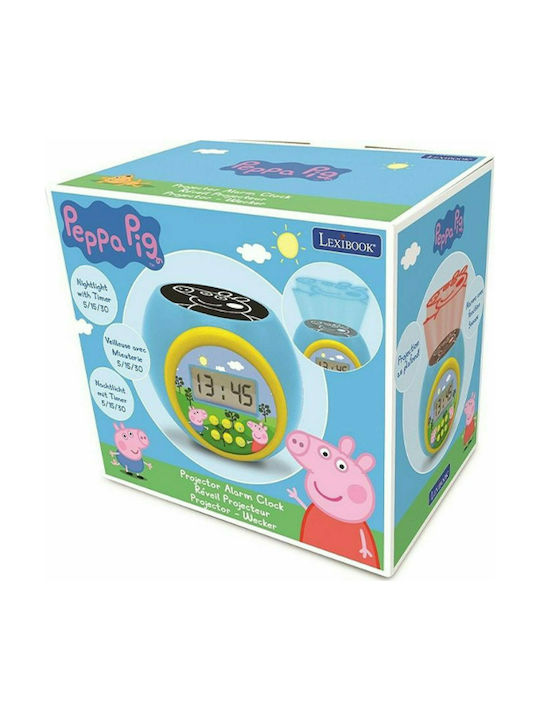 Lexibook Επιτραπέζιο Ρολόι Peppa Pig Μπλε