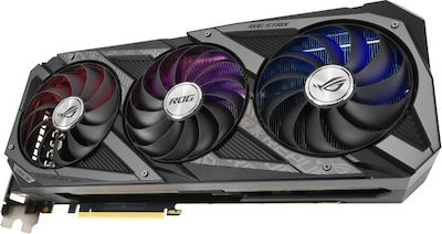 Asus GeForce RTX 3080 Ti 12GB GDDR6X Rog Strix Gaming Κάρτα Γραφικών PCI-E x16 4.0 με 2 HDMI και 3 DisplayPort