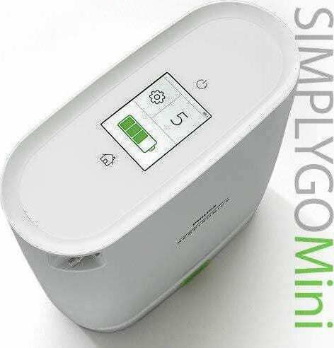 Philips Respironics Respironics SimplyGo Mini Standard Φορητός Συμπυκνωτής Οξυγόνου 2lt