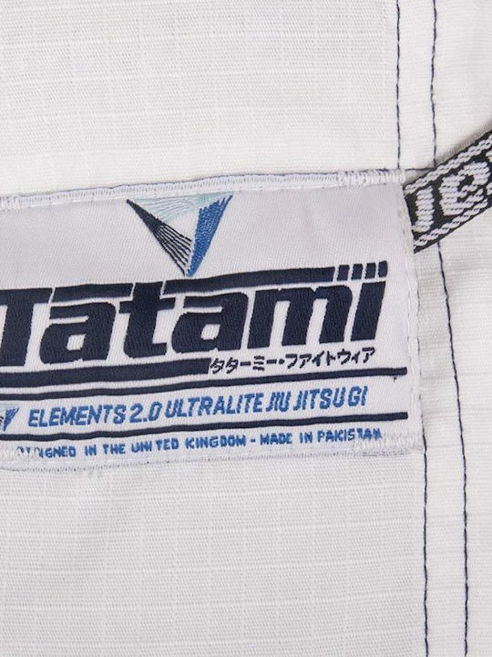 Tatami Fightwear Elements Ultralite 2.0 Мъжка Униформи Бразилско джу джицу Бяла