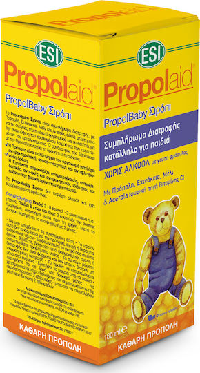 ESI Propolaid Baby Syrup Gluten-Free Strawberry 180ml
