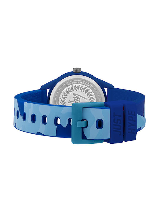 Hype Kids Analog Watch with Rubber/Plastic Strap Light Blue