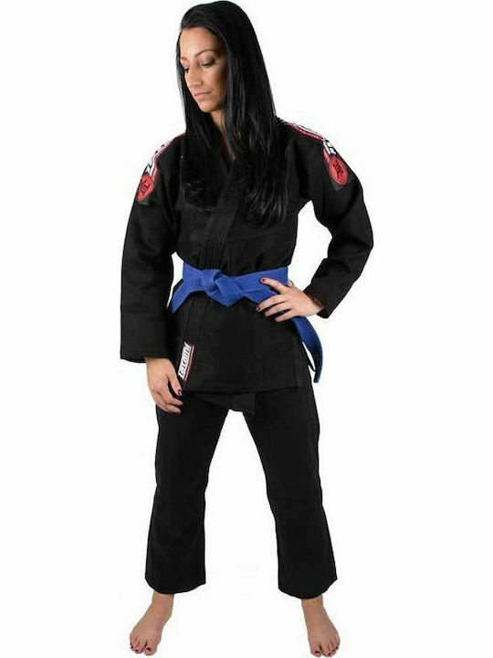 Tatami Fightwear Nova MK4 Gi Femei Uniforme Jiu Jitsu brazilian Negru