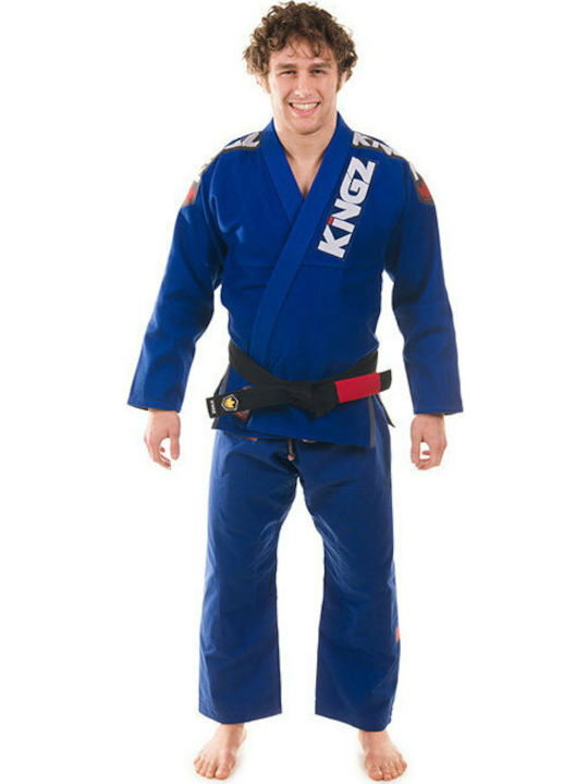 Kingz Ultralight Men's Brazilian Jiu Jitsu Uniform Blue