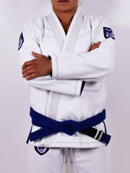 Okami Shield Bjj Gi Women White/Purple