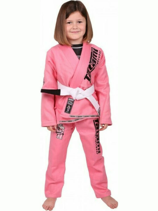 Tatami Fightwear New Meerkatsu Animal Gi Kids Brazilian Jiu Jitsu Uniform Pink