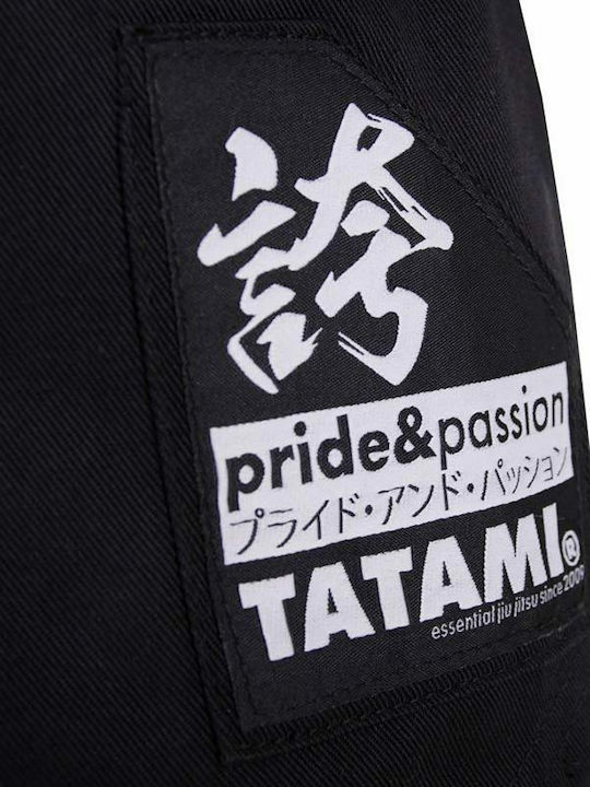 Tatami Fightwear Hokori Minimal Gi Femei Uniforme Jiu Jitsu brazilian Negru