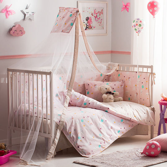 Vesta Home Cat Бебешка кувертюра от полиестер Розов 120x160см