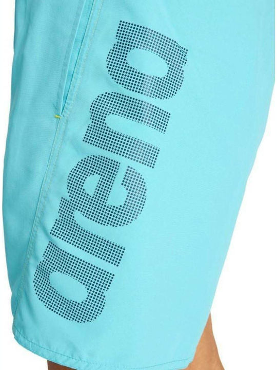 Fundamentals Logo Herren Badebekleidung Shorts Hellblau