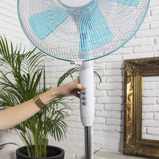 Cecotec Energy Silence 500 Ανεμιστήρας Ορθοστάτης 40W Διαμέτρου 40cm Πολύχρωμος