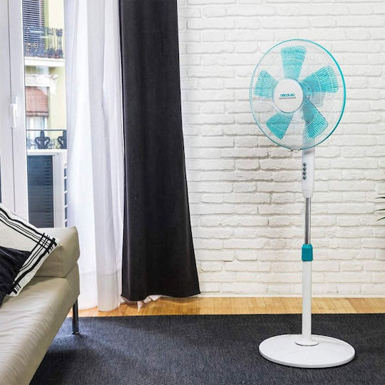 Cecotec Energy Silence 500 Ανεμιστήρας Ορθοστάτης 40W Διαμέτρου 40cm Πολύχρωμος