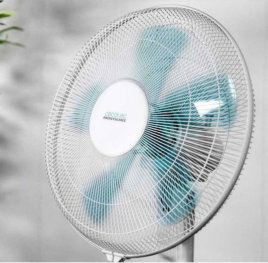 Cecotec Energy Silence 520 Power Ανεμιστήρας Ορθοστάτης 50W Διαμέτρου 40cm Λευκός