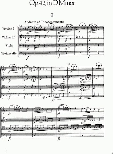 Dover Publications Haydn - String Quartets, Op.42, 50 and 54 Sheet Music for String Instruments