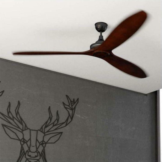 Cecotec EnergySilence Aero 580 Ceiling Fan 132cm Brown / Black