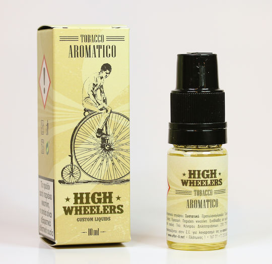 High Wheelers Έτοιμο Υγρό Αναπλήρωσης Aromático με Καπνική Γεύση 12mg 10ml