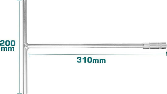 Total Καρυδάκι Ταφ Εξάγωνο Διάμετρος 10mm 10mm