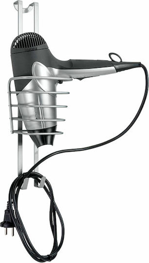 Metaltex 402310 Wall Mounted Bathroom Shelf Metallic 11x13x37cm Silver