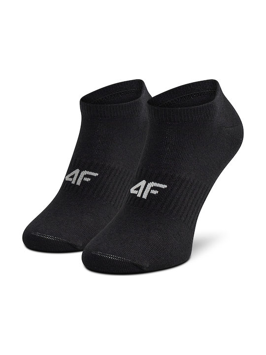4F Αθλητικές Κάλτσες Μαύρες 3 Ζεύγη