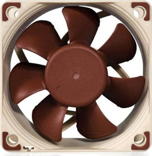 Noctua NF-A6x25 5V Case Fan 60mm 3000rpm Without LED Lighting And 4-Pin PWM Connection Brown