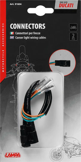 Lampa Μοτοσυκλέτας σε Μαύρο Χρώμα L9160.4