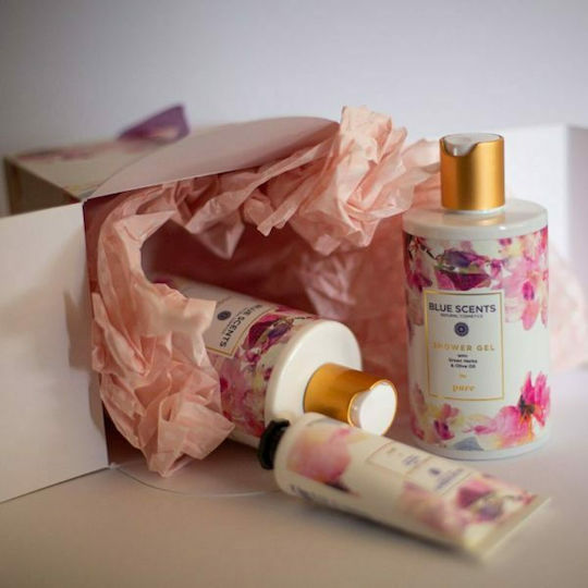 Blue Scents Pure Box Σετ Περιποίησης για Ενυδάτωση & Καθαρισμό Σώματος 3τμχ