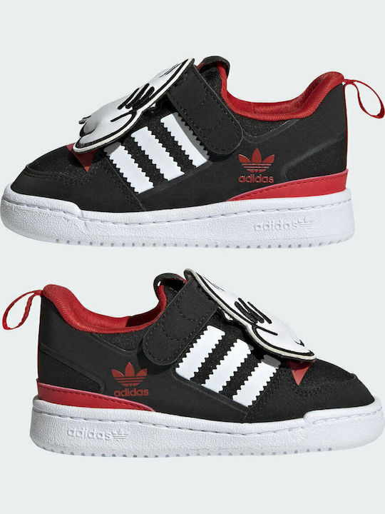 Disney Forum 360 Детски маратонки Low Core Black / Cloud White / Vivid Red