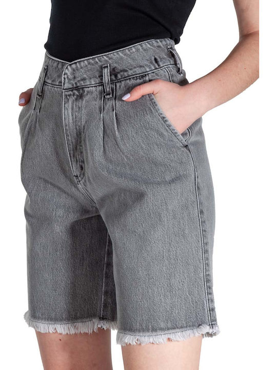 Alexia 21-670 Women's Bermuda Shorts Jean Gray