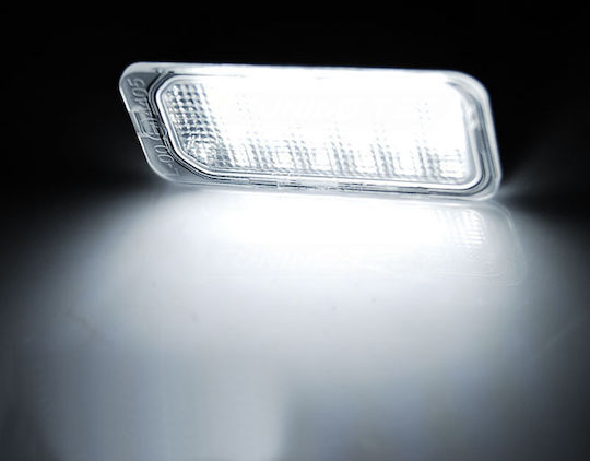Vinstar License Plate Lights Led 12V for Ford C-Max / Fiesta / Focus / Galaxy / Mondeo / S-Max 2pcs