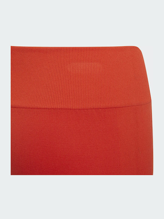 Kids Legging Sports Long Red Aeroknit Aeroready