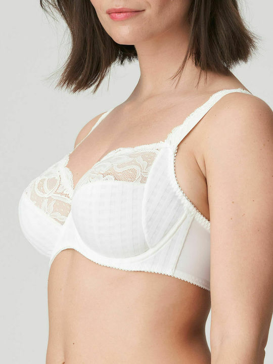 Bra for large and heavy breasts, cup E,F, G, H, with perfect coverage and breast support, Madison PrimaDonna 162121