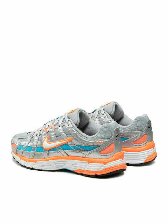P-6000 Γυναικεία Sneakers Ασημί