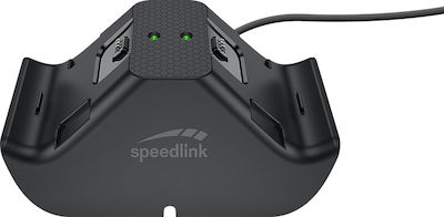 SpeedLink Jazz USB Charger Βάση Φόρτισης για 1 χειριστήριο Xbox Series X/S Μαύρη