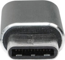 LogiLink Konverter USB-C männlich zu Micro-USB männlich Silber 1Stück AU0041