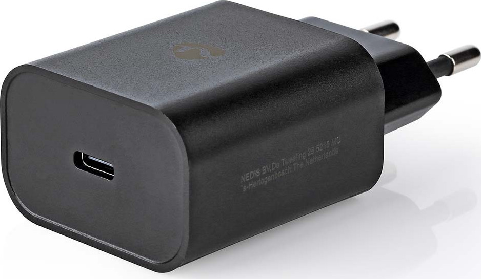 Nedis WCPD30W102BK - Adaptateur de chargeur USB-C Power Delivery 30W/230V  noir