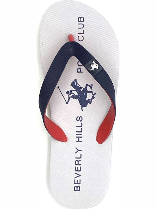 Slapi Bărbați Flip Flops Albi