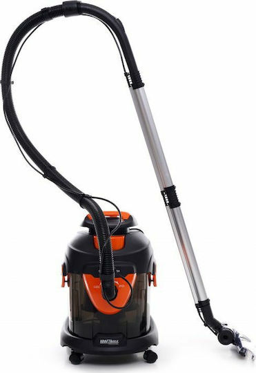 Kraft & Dele KD-482 Σκούπα Υγρών / Στερεών 1400W με Πλαστικό Κάδο 20lt