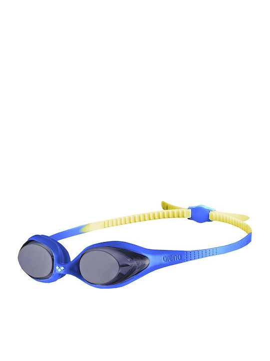 Arena Spider Swimming Goggles Kids with Anti-Fog Lenses Blue