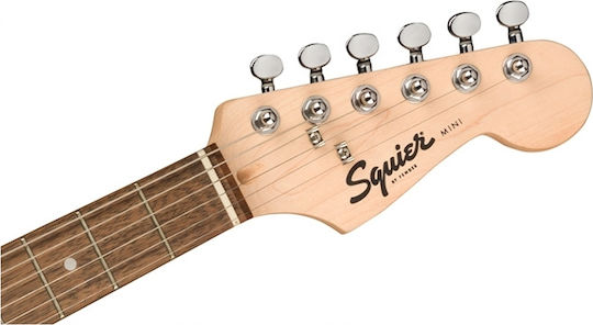 Squier Mini Chitară Electrică Stratocaster cu SSS Configurație Doze Shell Pink