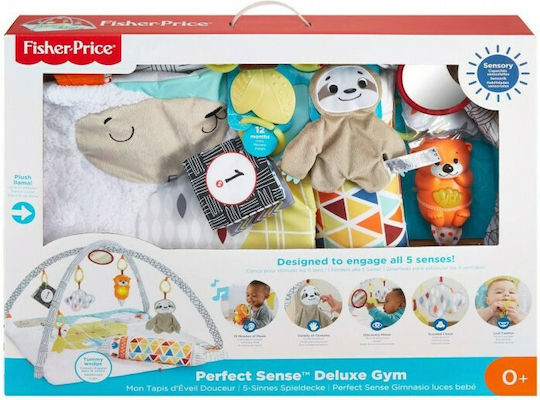 Fisher Price Sală de Activități Deluxe Perfect Sense pentru 0++ Luni