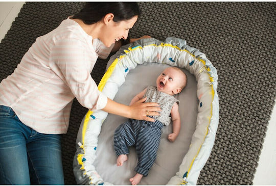Taf Toys Baby Nestkissen Take Along Cosy Mat Gray 100x72cm