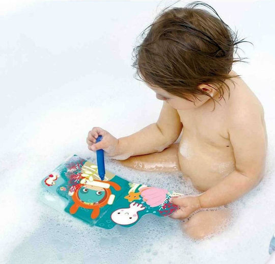 Ludi Painting with 2 Crayons Bath Book for 10++ Months